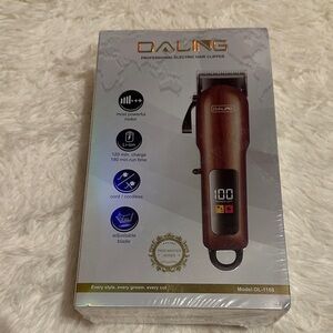 Darling Electric Hair Clipper - Wood Finish